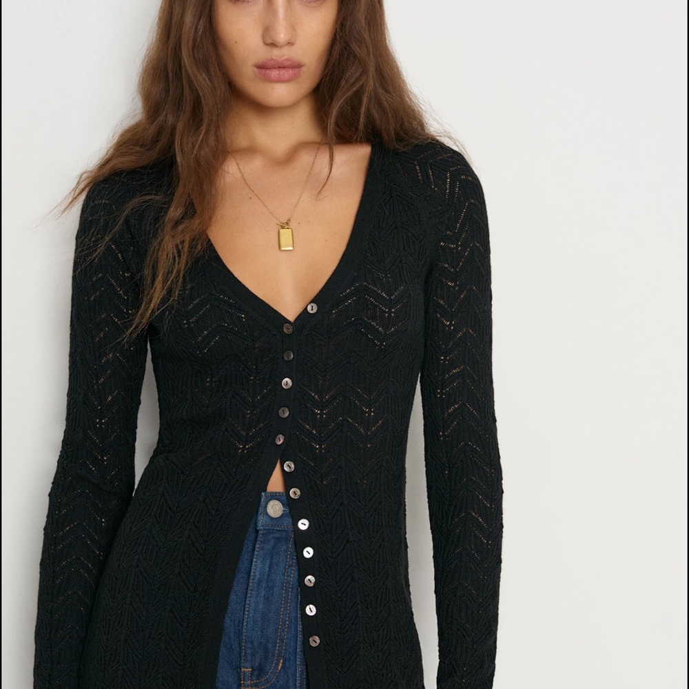 Sutton Regenerative Merino Open Knit Sweater